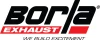 Borla Universal Polished Tip - Single Round Angle Cut (Inlet 2 1/2" / Outlet 2 1/2") 20107