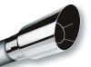 Borla Universal Polished Tip - Single Round Angle Cut (Inlet 3" / Outlet 3 1/2") 20122