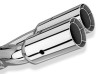 Borla Universal Polished Tip - Dual Round Intercooled (Inlet 2 1/2" / Outlet 3") 20203