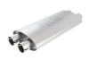 Borla ProXS Muffler -  Universal - Oval (2.5" Dual Inlet / 2.5" Dual Outlet) 400493