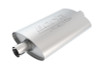 Borla Pro-XS Muffler - Universal - Notched Oval (2.25" Center Inlet / 2.25" Center Outlet) 400495
