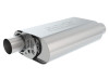 Borla CrateMuffler - S-Type - 2.5" Offset Inlet / 2.5" Offset Outlet (Small Block Ford) 400828