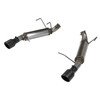 Flowmaster FlowFX Axle-Back Exhaust Black Tips (2011-2014 Mustang 3.7) 717877 