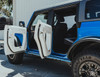 Anderson Composites Rear Fiberglass Halo Doors (2021-2022 Ford Bronco 4DR) AC-DD21FDBR4D-HA-R-GF