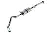 Borla Catback Exhaust System - S-Type - Chrome Tips (2020 - 2026 Silverado 2500/3500 / 2020 - 2026 Sierra 2500/3500) 140833