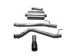 Corsa 3" Catback Exhaust - Sport - 4" Single Black Tips (2020 - 2024 Gladiator JT 3.6L) 21060BLK