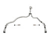 Corsa Cat-Back Exhausts - Xtreme - Dual Rear Exit - Polished Tips (2021 - 2026 F150 Reg Cab 6.5" Bed) 21143