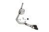 Corsa 3" Cat-Back Exhaust - Xtreme - Front of Tire Exit - Black Tips (2021 - 2026 F150 157.2" WB) 21150BLK