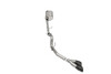 Corsa 3" Cat-Back Exhaust - Sport - Single Side Exit - Black Tips (2021 - 2026 F150 141.5" WB) 21154BLK