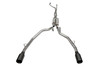 Corsa Catback Exhaust - Xtreme - Black Powder Coat Tips (2021 - 2024 Ram TRX 6.2L) 21189BPC