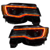 Oracle 14-21 Jeep Grand Cherokee Dynamic Headlight DRL Upgrade Kit - ColorSHIFT - Dynamic - 1284-332