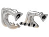 aFe 1-7/8" Twisted Steel Long Tube Header - Brushed Finish (2020 - 2026 Corvette) 48-34148-H