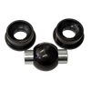J&M Upper Control Arm - On-Car Adjustable - 3 Piece Poly-Ball Bushings - Red (2011 - 2014 Mustang) 23988-R