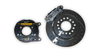 Aerospace Components Rear Pro Street Drilled, Slotted and Black Coated Brake Kit With Parking Brake Big Bearing Ford Housing Ends-1