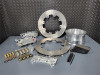 Aerospace Components 4 Piston Pro Street Front Dimpled, Slotted, Brake Kit 2008-2014 Cadillac CTS and CTS-V