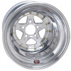 Weld Alumastar 15x12 Non-Beadlock Wheel - 5x4.75 BP - 3 BS - Polished - 88-512276