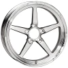 Weld Alumastar 18x6 Non-Beadlock Wheel - 5x4.75 BP - 2.7 BS - Polished (Z06 Camaro) 88P-1806275