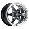 Weld 20x11 Ventura 6 Drag Wheel 6x139.7 BC ET 35 BS 7.375 Gloss Black (Silverado) S15601184P35
