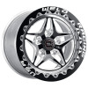 Weld 15x10 RT-S S81 Rear Wheel Polished Beadlock (11-14 Mustang GT w/Brembo) 81MP510A75SBL