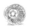 Race Star 63 Pro Forged 15x12 Sportsman Wheel - 5x4.75BC 4.00BS - Double Beadlock - Polished 63-512474021P