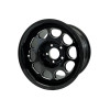 VMS Wheels Phone Dial 15X10 4X108 20 ET 73.1 CB Black Milling Finish (1979-1993 Mustang) VWPD005