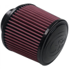 S&B Filters Air Filter For Intake Kits 75-5003 Oiled Cotton Cleanable Red KF-1023