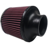 S&B Filters Air Filter For Intake Kits 75-1515-1,75-9015-1 Oiled Cotton Cleanable Red KF-1011