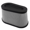 S&B Filters Air Filter For Intake Kits 75-5136 / 75-5136D Dry Extendable White KF-1076D