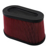 S&B Filters Air Filter For Intake Kits 75-5136 / 75-5136D Oiled Cotton Cleanable Red KF-1076