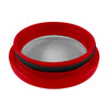 S&B Filters Turbo Screen Guard With Velocity Stack - 3.50 Inch (Red) 77-3015