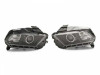 Raxiom 13-14 Ford Mustang LED Halo Projector Headlights- Black Housing (Clear Lens) - 408997
