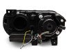 Raxiom 08-14 Dodge Challenger Halo Projctr Headlights w/Sequential Turn Signals-Blk Hsng(Clear Lens) - CH3761 Photo - Close Up