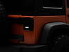 Raxiom 07-18 Jeep Wrangler JK LED Tail Lights- Black Housing (Smoked Lens) - J106751 Photo - Close Up