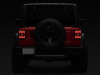Raxiom 18-22 Jeep Wrangler JL LED Tail Lights- Black Housing - Red Lens - J132754-JL Photo - Close Up