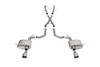 Corsa 2.75" Cat-Back Exhaust - Xtreme - 4.5" Single Polished Tips (2021 - 2025 Durango SRT Hellcat) 21196