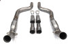 Cornerstone Stainless Mid Pipe System (2015-2023 Challenger / Charger 6.2L & 6.4L) CPS-MPK-6264-CC-CATS