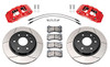Wilwood Aero6-DM Front Brake Kit Slotted Red (2019 - 2025 GM Truck & SUV) 140-16805-R