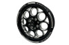 VMS Wheels Modulo 15X3.5 5X114.3/5x4.5 -13 ET 1.75BS Black Milling Finish (Mustangs/Plymouth/Dodge Muscle Cars) VWMO011