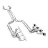 Stainless Power Long Tube Headers Kit w/ Leads (2016-2024 Chevrolet Camaro SS 6.2L) SCA16HCST