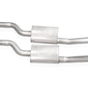 Stainless Works Redline Catback Exhaust - Under Rear Bumper Exit - Performance Connect (2015 - 2026 F150 5.0L) FT21CBUBR