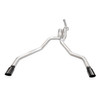 Stainless Works Redline Catback Exhaust - Under Rear Bumper Exit - Factory Connect (2021 - 2026 F150 5.0L) FT21CBYUBR