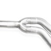 Stainless Works Legend Catback Exhaust - Under Rear Bumper Exit - Factory Connect (2021 - 2026 F150 5.0L) FT21CBYUBL