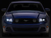 Raxiom 13-14 Ford Mustang LED Projector Headlights SEQL Turn Signals- Blk Housing (Clear Lens) - 426686 Photo - Close Up