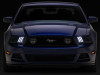 Raxiom 13-14 Ford Mustang LED Projector Headlights SEQL Turn Signals- Blk Housing (Clear Lens) - 426686 Photo - Close Up