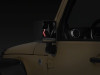 Raxiom 07-18 Jeep Wrangler JK Off-Road LED Manual Mirrors w/ Turn Signals - J116869 Photo - Close Up