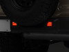 Raxiom 18-23 Jeep Wrangler JL Moab Rubicon Sahara Axial LED Rear Bumper Reflector Lights- Smoked - J134141-JL Photo - Close Up