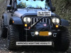 Raxiom 97-18 Jeep Wrangler TJ & JK 6-LED Headlights w/ Partial Halo- Blk Housing (Clear Lens) - J135442 Photo - Close Up