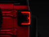 Raxiom 18-23 Jeep Wrangler JL Axial Series LED Tail Lights- Blk Housing (Smoked Lens) - J142664-JL Photo - Close Up