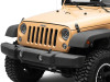 Raxiom 07-18 Jeep Wrangler JK Axial Spider LED Headlights w/Angel Eye Halo- Blk Housing (Clear Lens) - J152602 Photo - Close Up