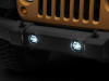 Raxiom 07-18 Jeep Wrangler JK Axial Series 4-In LED Fog Lights- Clear - J167046 Photo - Close Up